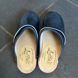 Lotta from Stockholm Navy Clogs size 37